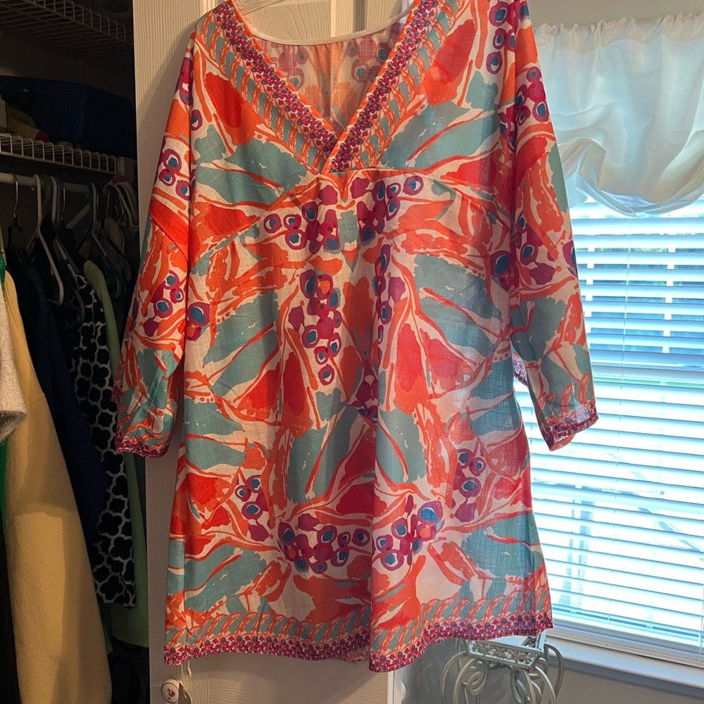 Vibrant Multicolor Tunic Dress